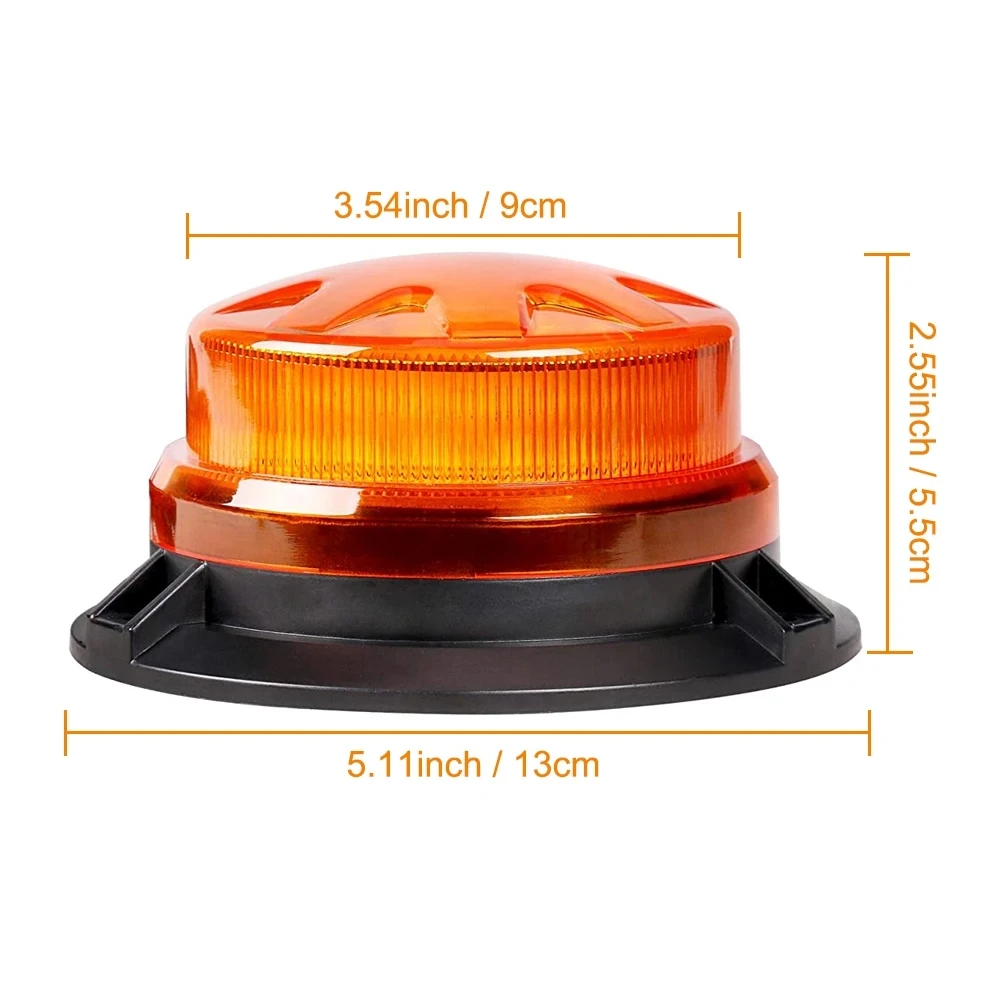 LED Strobe Signal Warning Light Car Truck Vehicle Trailer Emergency Flash Safety Beacon Lamp Car Roof Security Alarm Lights