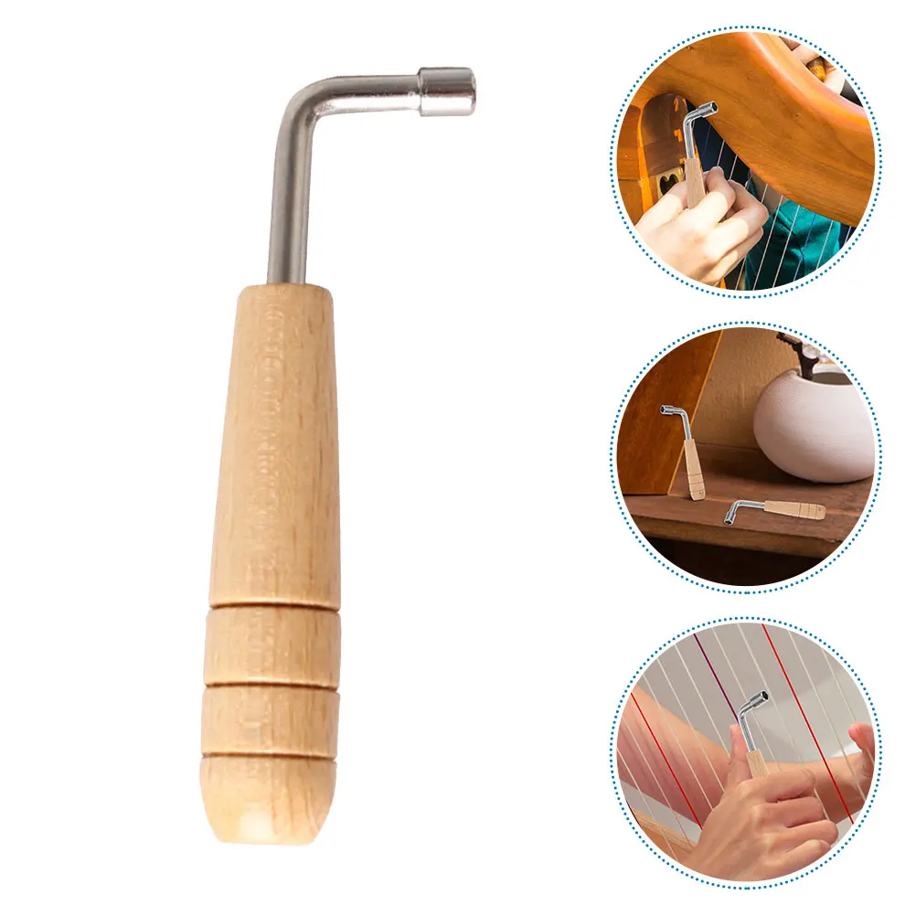 

String Tuning Tool Lyre Accessory Harp Hammer Instrument Adjustment Wrench Guitar Accessories
