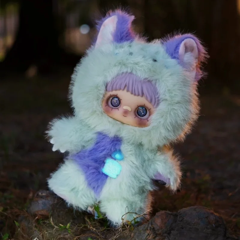 Echte Maymei V2 Dark Forest Crazy Ada Glow-In-The Dark Stickerei Puppe Tide Play Kawaii Blind Box Hand Anhänger süße Puppe Geschenk