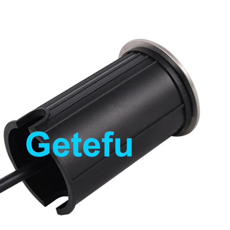 Komplett aus Edelstahl, 3 W, LED-Untergrundleuchte, Bodenleuchte für Garten, Weg, Stehlampe, für den Außenbereich, vergrabene Hoflampe, Landschaftsleuchte – Detail 12