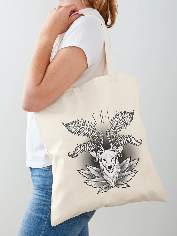 

StagHorn INK Logo Tote Bag tote bag men reusable grocery bags university shopper bag