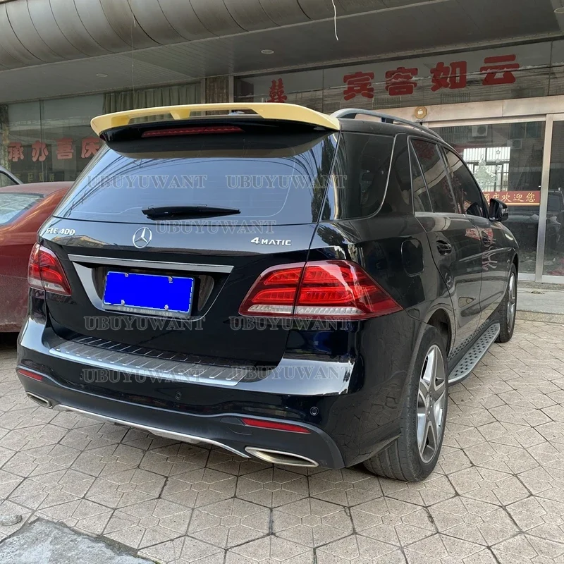 For Mercedes-Benz GLE Grade ML-Class W166 2014-2018 GLE350 400 ML350 400 Spoiler Trunk Spoiler High Quality ABS Plastic Spoiler