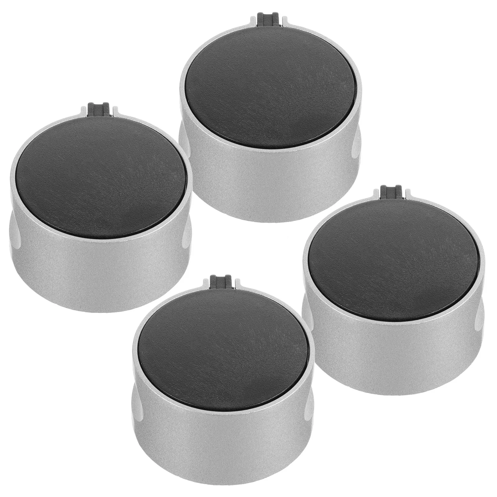 

4pcs Gas Stove Knobs Zinc Alloy Control Burner Replacement Parts Easy Install Metal Oven Knobs Fix Repair Save Budget Blend Gas