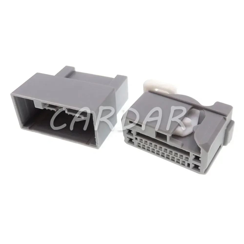 1 Juego de Conectores Compuestos de 24 Pines para Cableado Automotriz, Ensamblaje de CA MX34C24SFA, Enchufe Automotriz, Conector de Aviónica