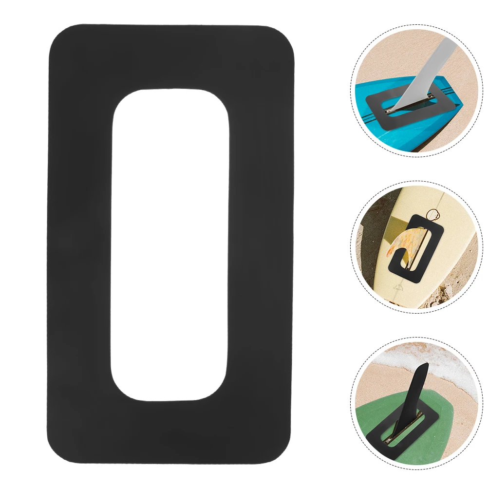 

2 Pcs Surfboard Tail Rudder Patch Portable Fin Slot Base Paddle Connection Connecting Piece Pvc Connector Patches