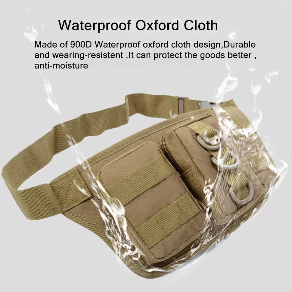 전술 Molle 숄더 백 방수 허리 가방 슬링 팩 남성 여성 Molle 숄더 팩 전술 Versipack