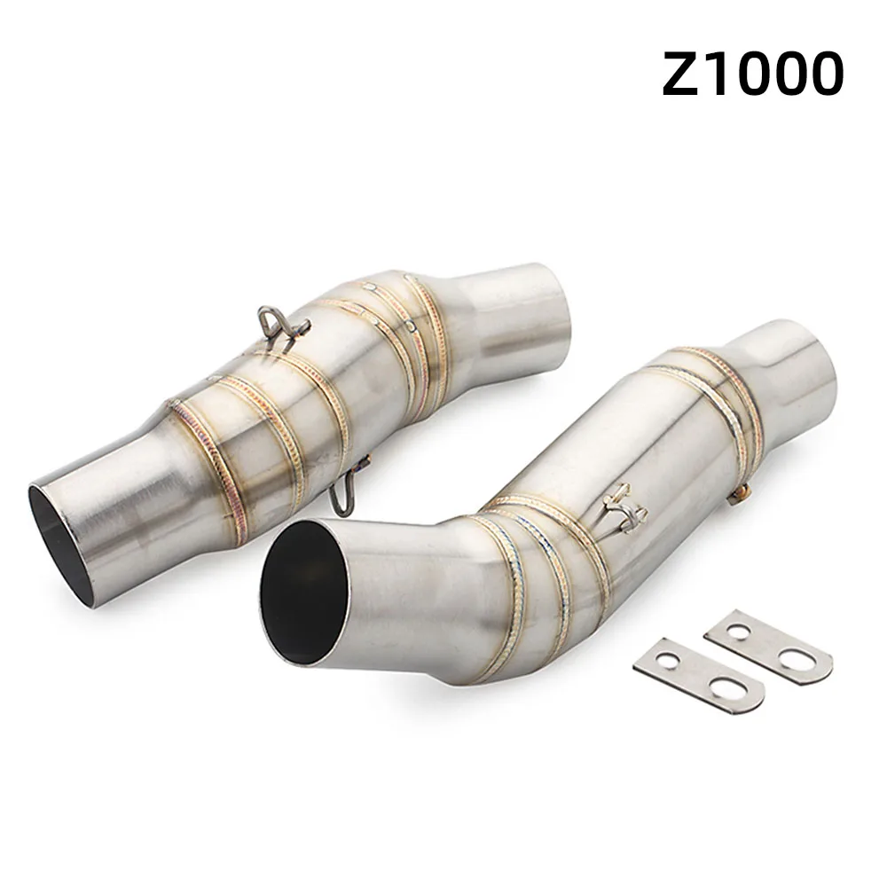 

Motorcycle Exhaust Slip on Tube Stainless 51mm Adapter Middle Link Pipe For Kawasaki Ninja1000 Z1000 2010-2024