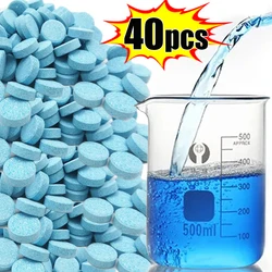 40pcs Car Windscreen Wiper Cleaner Solid Effervescent Tablet Universal Window Glass Washing Tablets Cleaner Concentrated