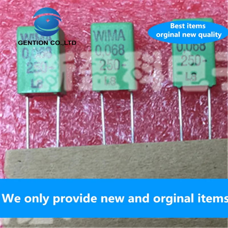 5pcs 100% New original  for WIMA for  WIMA MKP2 0.068uf 68nf 683 250V P=5 brand new belt
