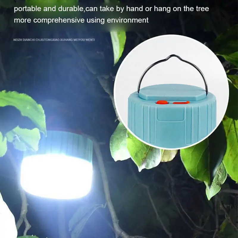 Powerful 15h LED Camping Light USB Rechargeable Outdoor Camping Lantern Portable Tent Lamp Emergency Lights for BBQ,Hiking,Stall