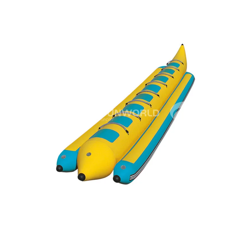 

For Summer PVC Inflatable Banana Boat Inflatable Water Sports Towable Tube For Water Sports Equipment