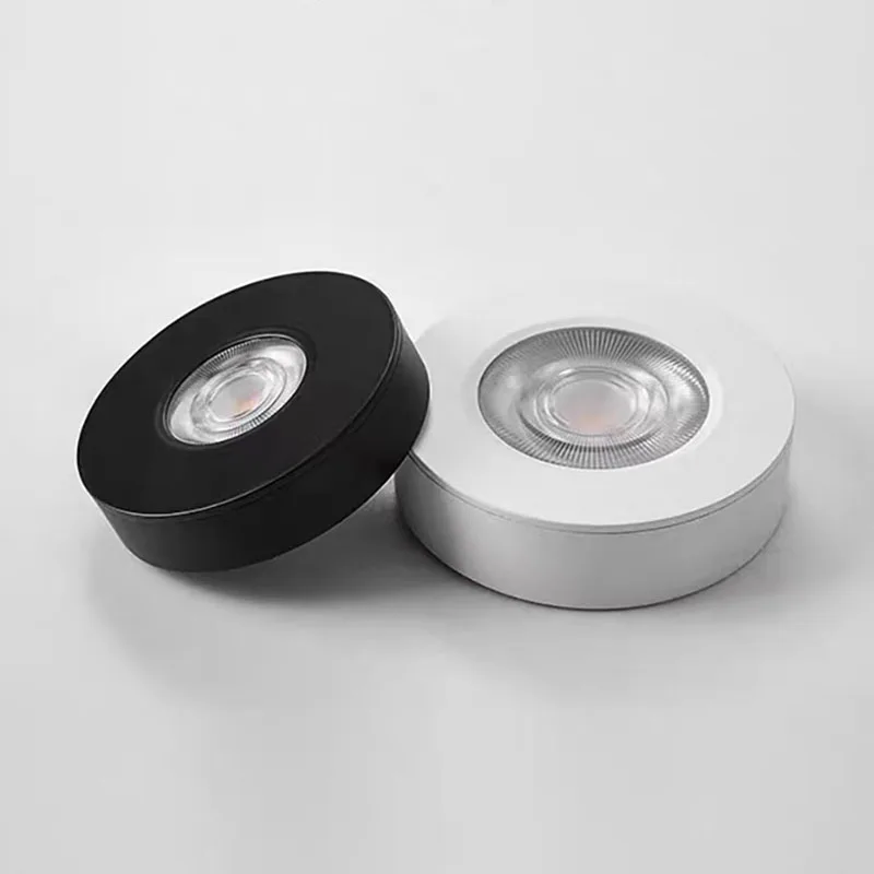 

LED downlight COB spotlight 3W 5W 7W 9W 12W 15W ultra-thin ceiling light flat light display cabinet wine cabinet lighting AC220