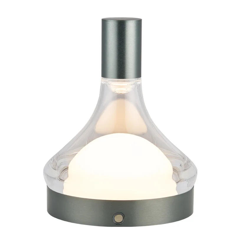 الإبداعية ضوء الليل USB مصباح طاولة قابل لإعادة الشحن غرفة نوم مصباح الحد الأدنى