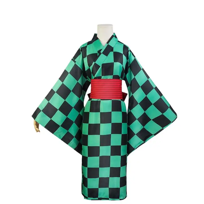 Demon Slayer Costumes Kamado Tanjirou Masquerade New Decoration Creative Cartoon Holiday Gift Exquisite Anime Fast Delivery Hot