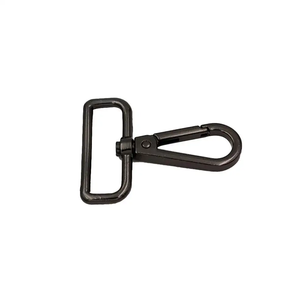 

10pcs Keychain Hooks Swivel D-Rings Heavy Duty Snap Lobster Claw Clasps For Lanyards Pendants Solid Metal Key Chains Durable