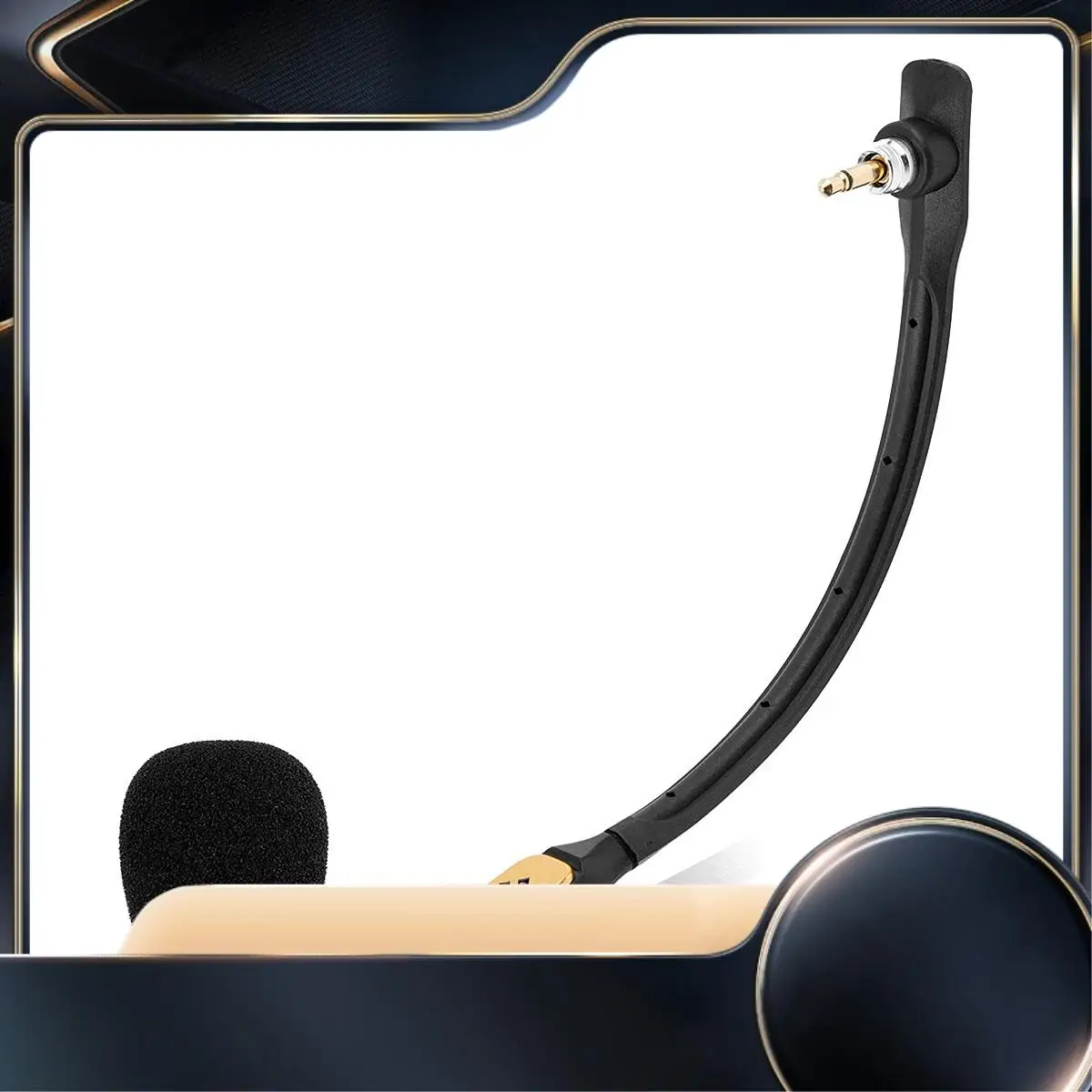 

Всенаправленный микрофон с шумоподавлением для наушников Logitech ASTRO A40, черный-N34R