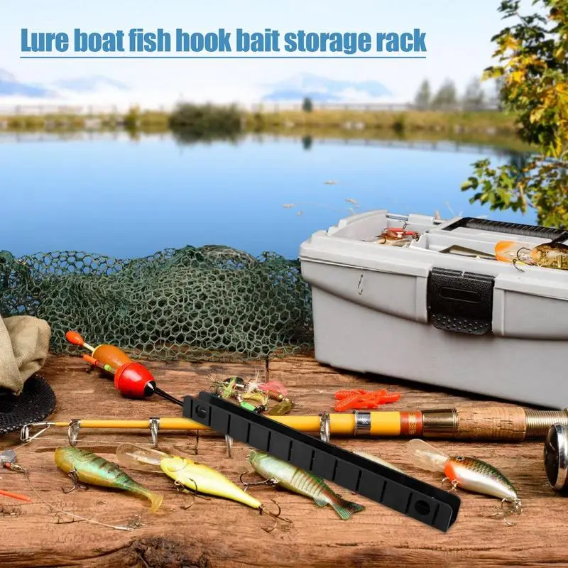 

Fishing Hook Holder Bait Storage Hook Holder Jigs Board Storage Organizer Fishing Gear Fishing Lure Holder Rack Fishing