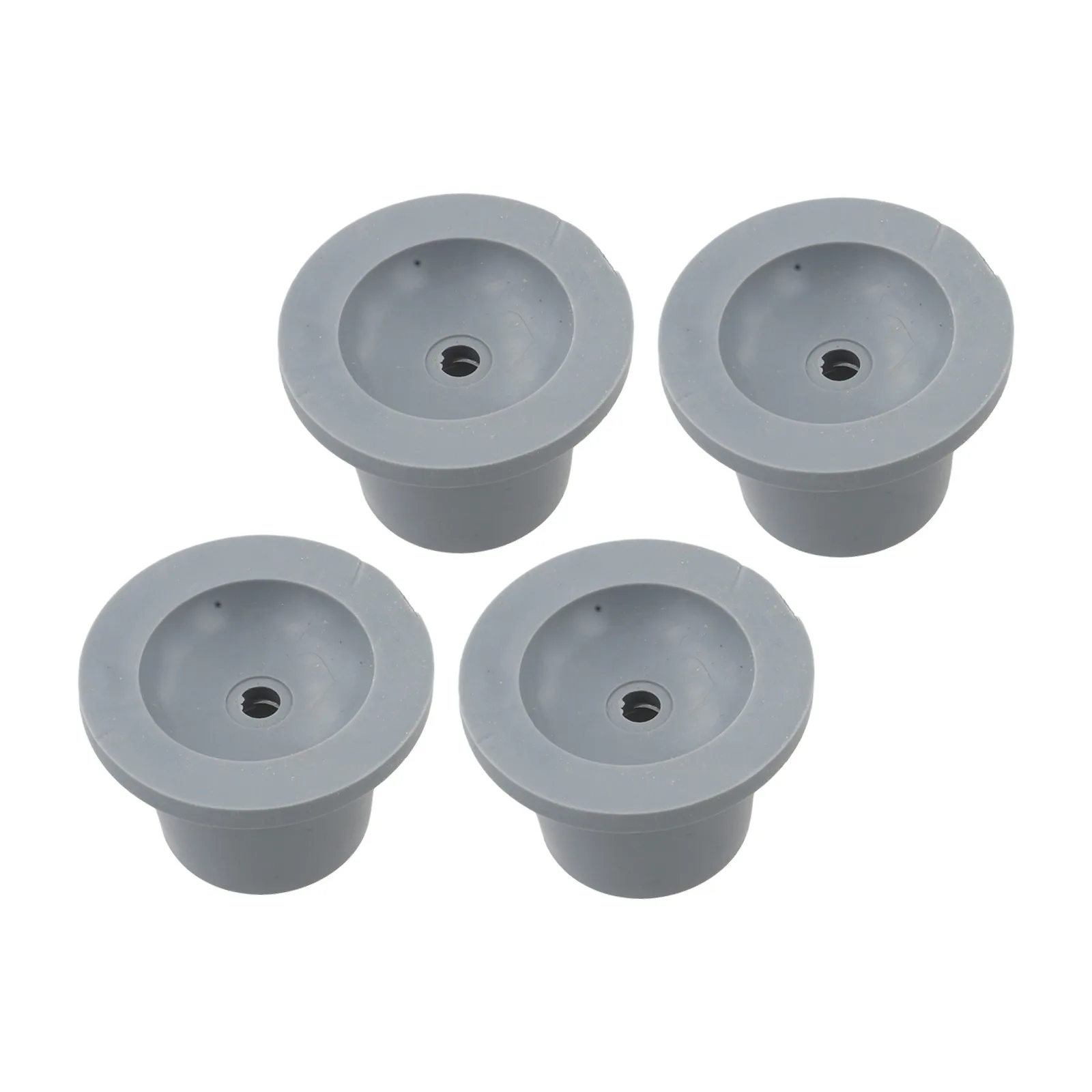 

Серые резиновые накладки на стулья для душа, легко устанавливаемые, диаметр 60 мм, для распределения веса, простые в установке.