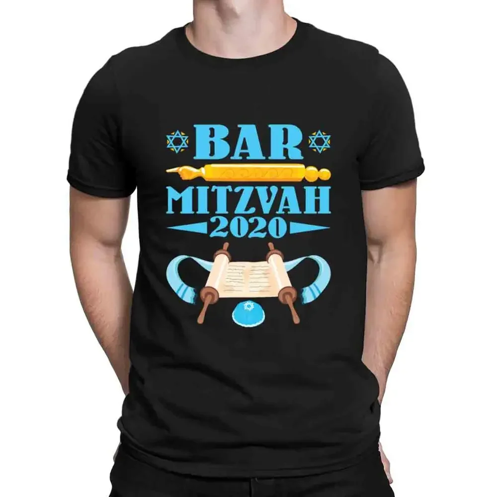 

Bar Mitzvah 2020 T Shirt Summer Style Clothing Famous Print 4XL Jewess Funny T Shirts Cotton Simple Plus size 5XL