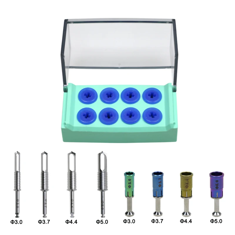 

GREATLH Стоматологический комплект для сбора костных боров, боры для хирургических имплантатов, боры для трепанского, набор для резки зубных имплантатов, стоматологический инструмент