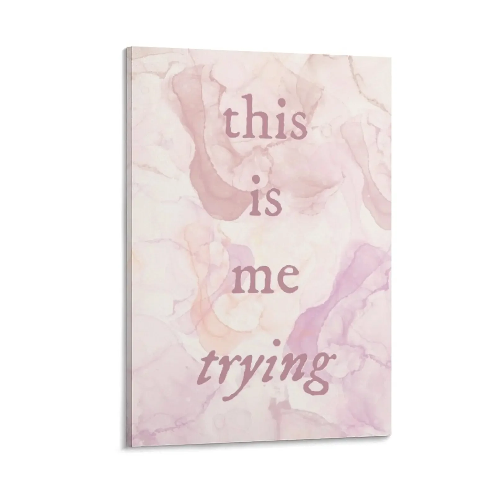 

This Is Me, Trying Canvas Painting decoration aesthetic anime posters canvas wall art