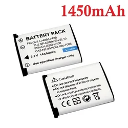 1450mAh EN-EL10 Li-42B Li-40B NP-45 D-Li63 D-Li108 NP-80 Caméra Batterie pour Nikon pour OLYMPUS pour FUJIFILM pour Pentax pour mol