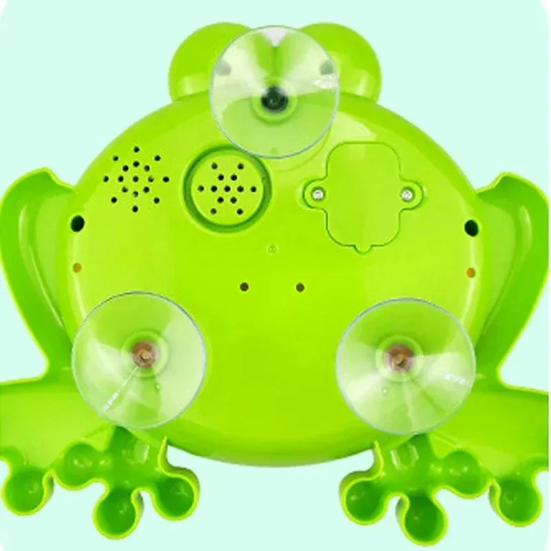 Baby Bath Toys Bubble Machine Crabs Frog Music Kids Bath Toy Bathtub Soap Automatic Bubble Maker Baby Bathroom Toy for Children