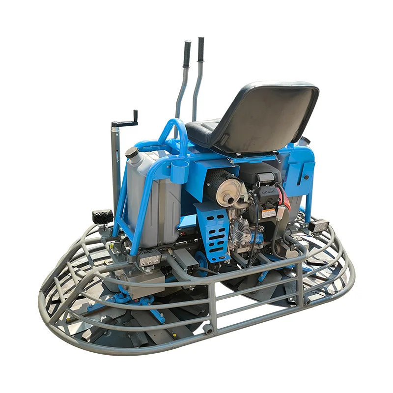Professional China Machine Manufacturer Ride On Power Trowel LUDWIG Ride On Trowel Machine Blade Concrete Power Trowel