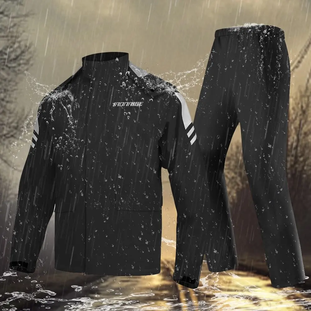

Motorcycle Raincoat Suit Rainstorm Prevention Jacket Pants Camping Hiking Fishing Raincoat Moto Raincoat Motorcyclist Rider Rain