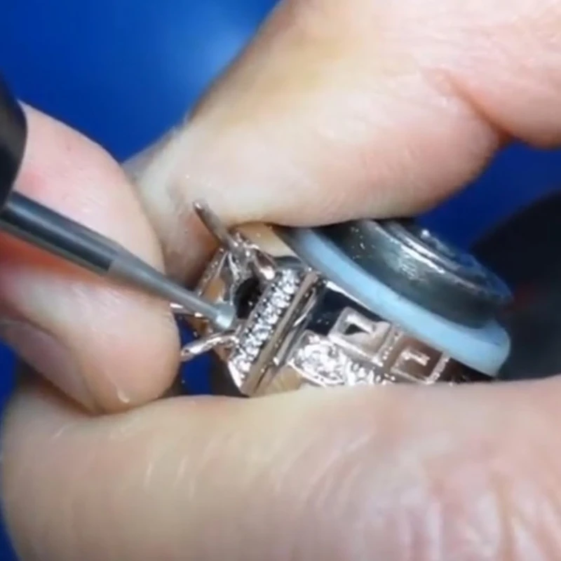 6ชิ้นหัวถ้วยกลม-3/32นิ้วก้านลวดกลมบิตเครื่องประดับสำหรับการทำ lapidary