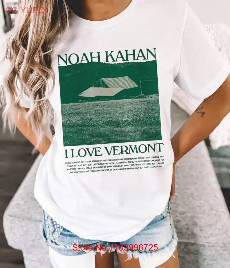 I love Vermont aesthetic shirt, No.ah Kahan inspired shirt