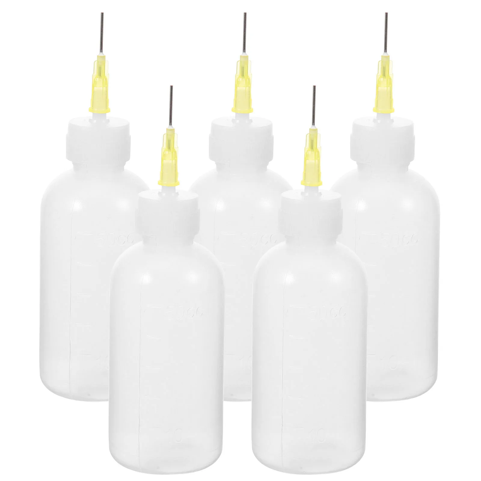 

5Pcs Slurry Painting Bottle Precision Needle Tip Applicator for Pottery Glaze Coating Fine Tip Squeeze Bottle for Ceramic Art