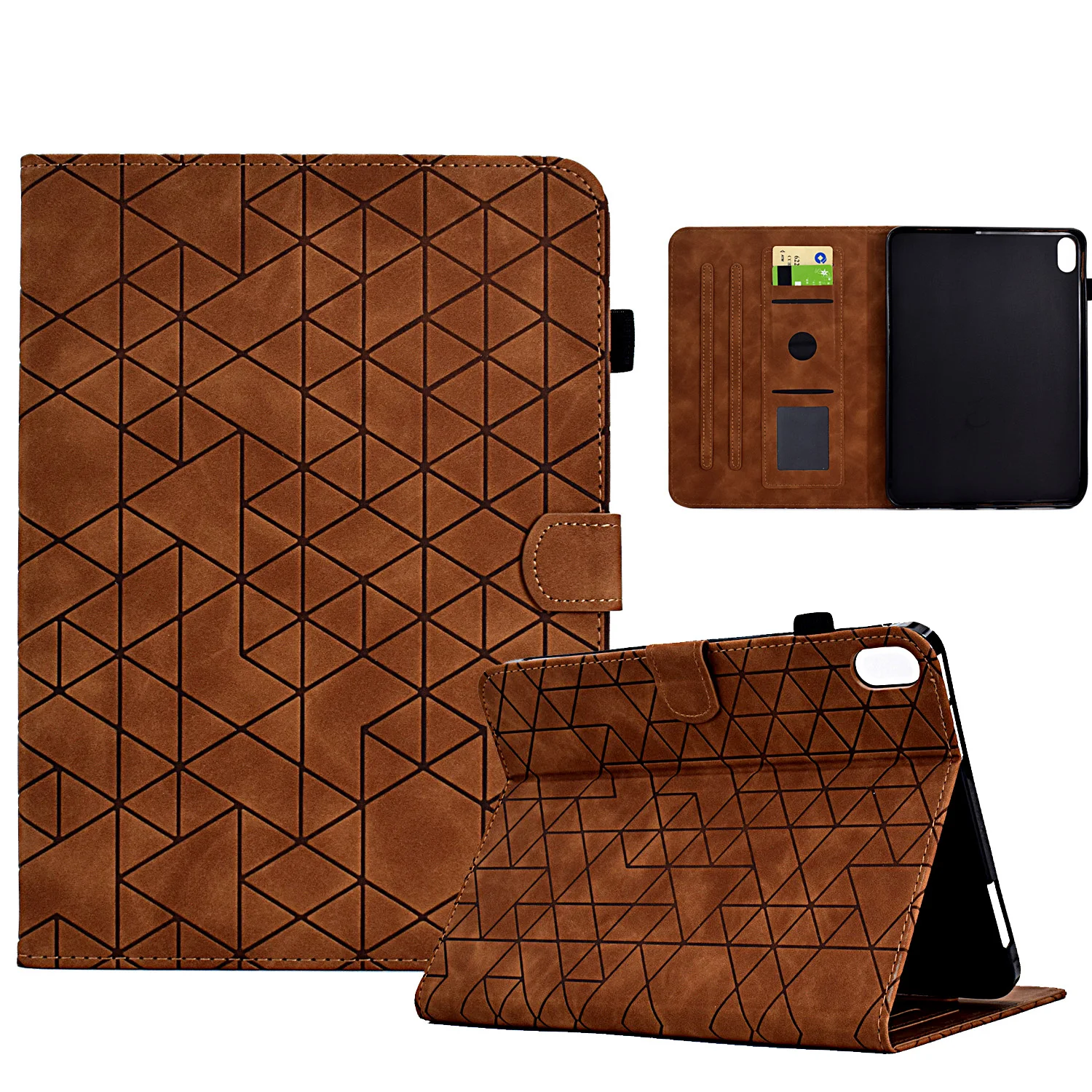 Flip Leather Cards Solt Wallet Book Case for iPad 10th Air 4 5 10.9 2022 Cover Pro 11 10.5 10.2 7th 8th 9th Mini 6 Tablet Cover