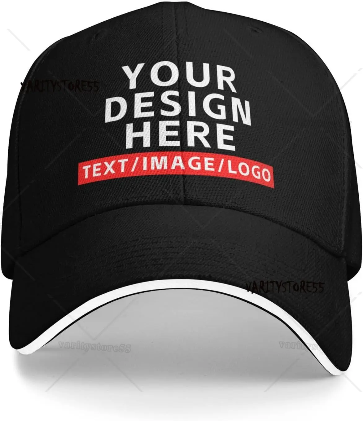 Custom Baseball Caps Design Your Own Image/Text/Logo Personalized Hats Unisex Adjustable Customised Hats for Men Woman