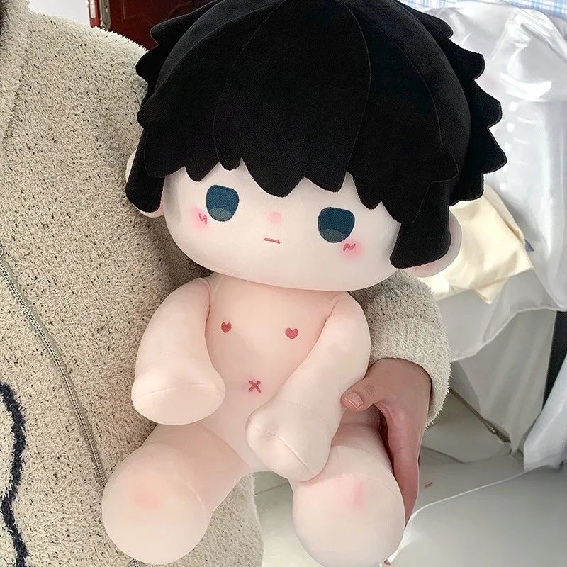 Jujutsu Kaisen40cm Cotton Doll Protagonist Fushiguro Megumi Gojo Satoru Anime Peripheral Plush Doll Pillow Collection Toys Gifts
