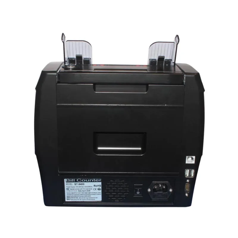 220/110v Multi Currency Cash Registe Detector Money Counter Bill Counter Counting Machine with Display Screen for US Dollar/Euro