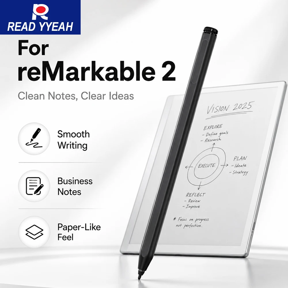 

Slim Lightweight Marker Pen For reMarkable 2 High Accuracy Low Delay Palm Rejection Perfect For Note Taking Sketching Drawing