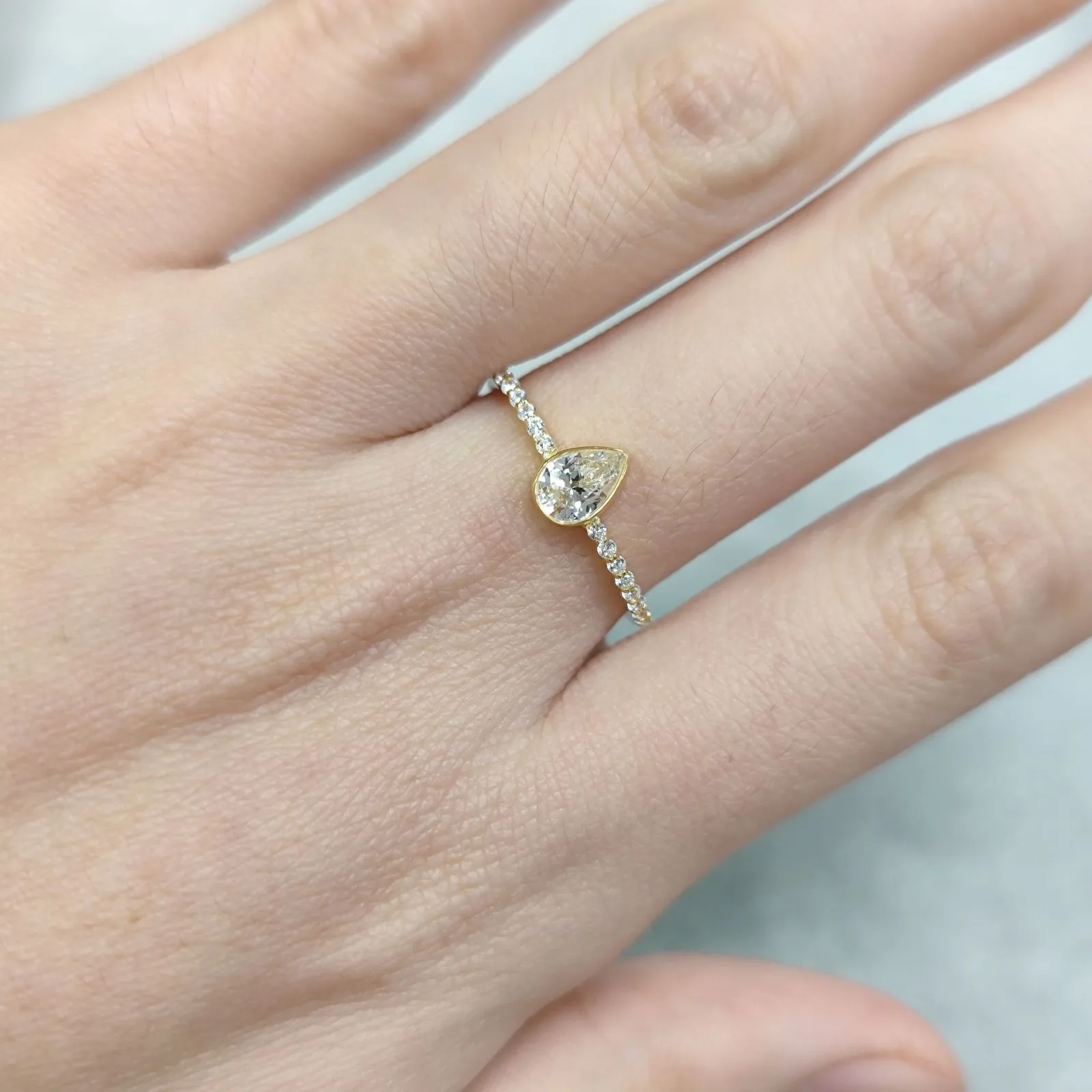 MUSHAN Luxury 925 Sterling Silver Jewelry Factory Women's Simple Retro Trendy Bag Set Cultivated Diamond Ring