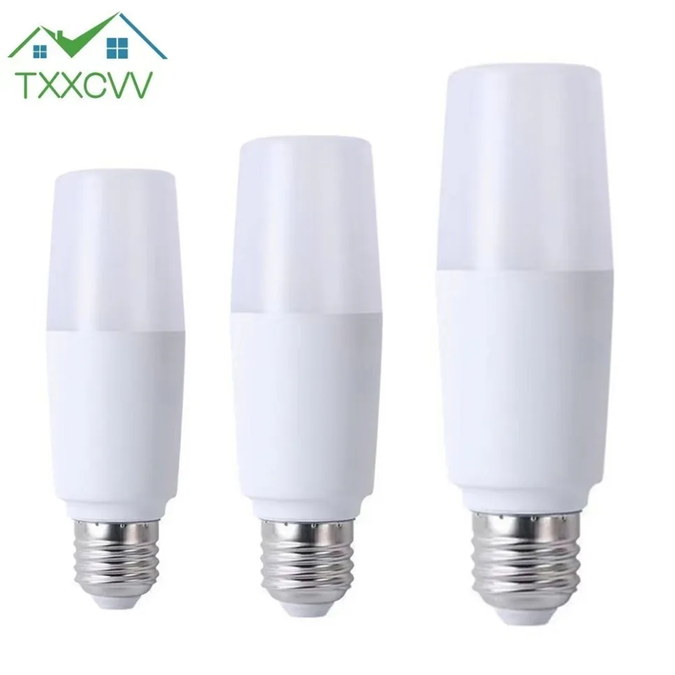 Bombilla cilíndrica de maíz para decoración del hogar, lámpara LED E27 de 5W, 10W, 15W y 20W, 220V-240V, candelabro, luz de vela