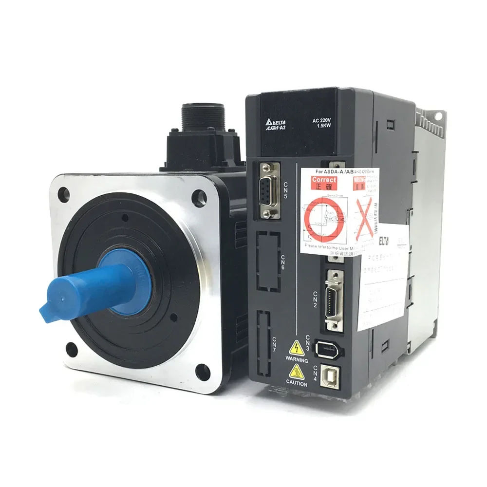 Imagem -02 - Jogo do Motorista do Servo Motor da ca 130 mm Asd-a21521-lasd-a2-1021-lecma-e11310rsecma-e11315rs Freio 4.77 7.16nm Delta a2