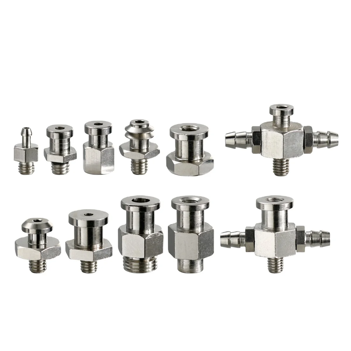 2026 Hot Sale EOAT Robotic Vacuum Suction Cup Hardware Fitting Pneumatic Parts Kit Adapter for M5 Big Head Sucker Fittings