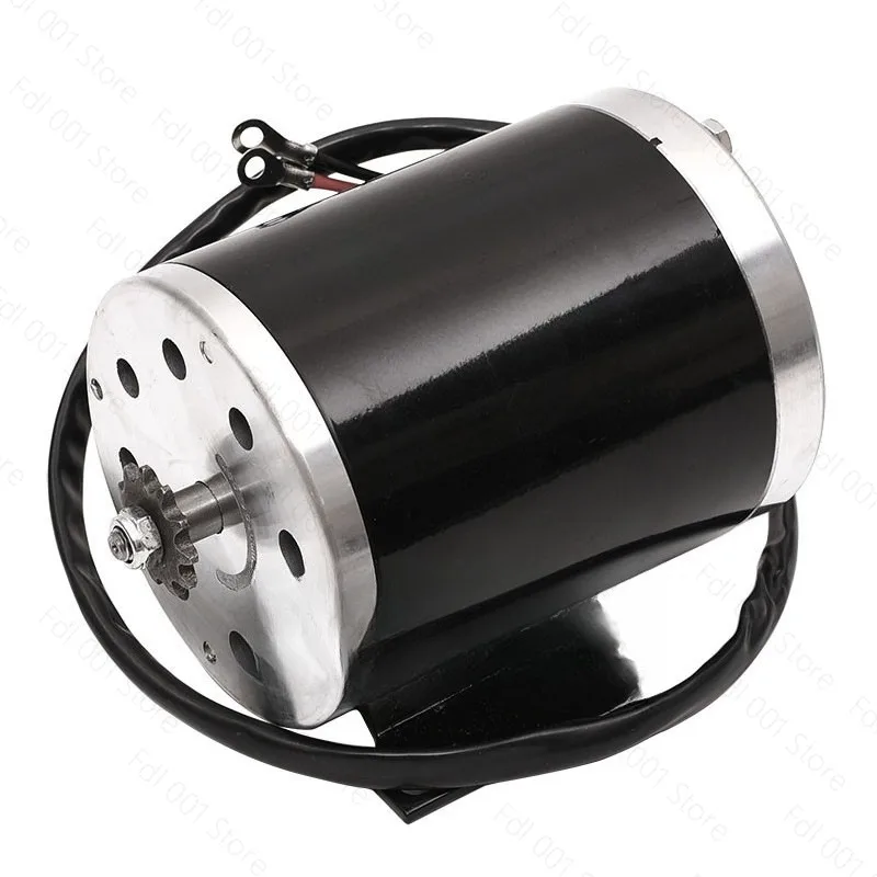 Electric Vehicle 500W/36V High-Speed Brushed DC Motor for Electric Scooter
