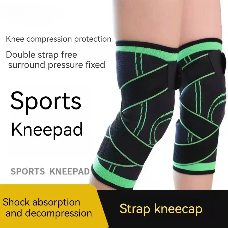 

1pc Knee Brace Compression Knit Knee Pad For Sports Quickly Absorb Perspiration Keep Knees Warm Knee Boosters Breathable Support