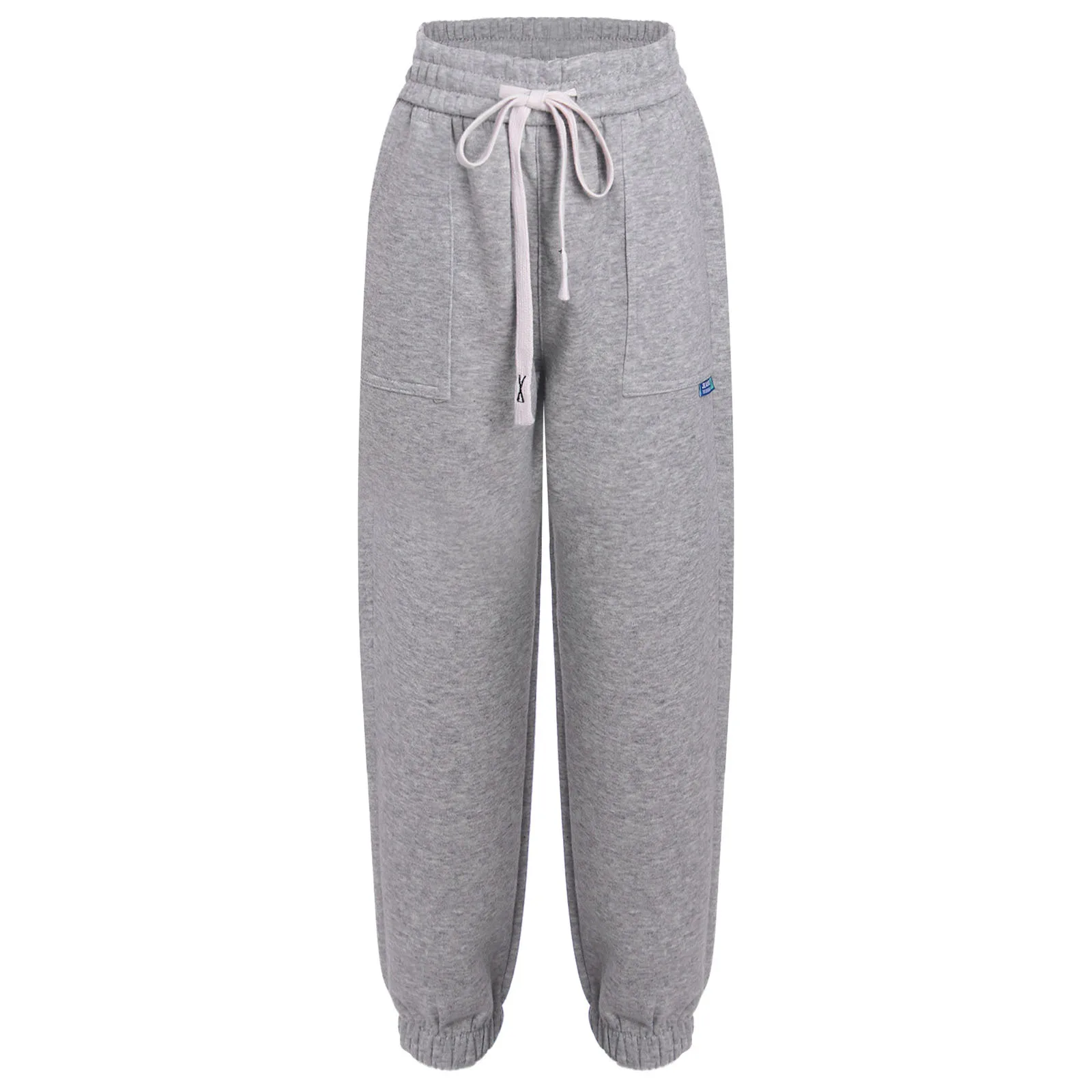 

Kids Children's Solid Color Sweatpants Boys and Girls Spring and Autumn Leisure Sports Casual Pants Elastic Waist Workout Pants