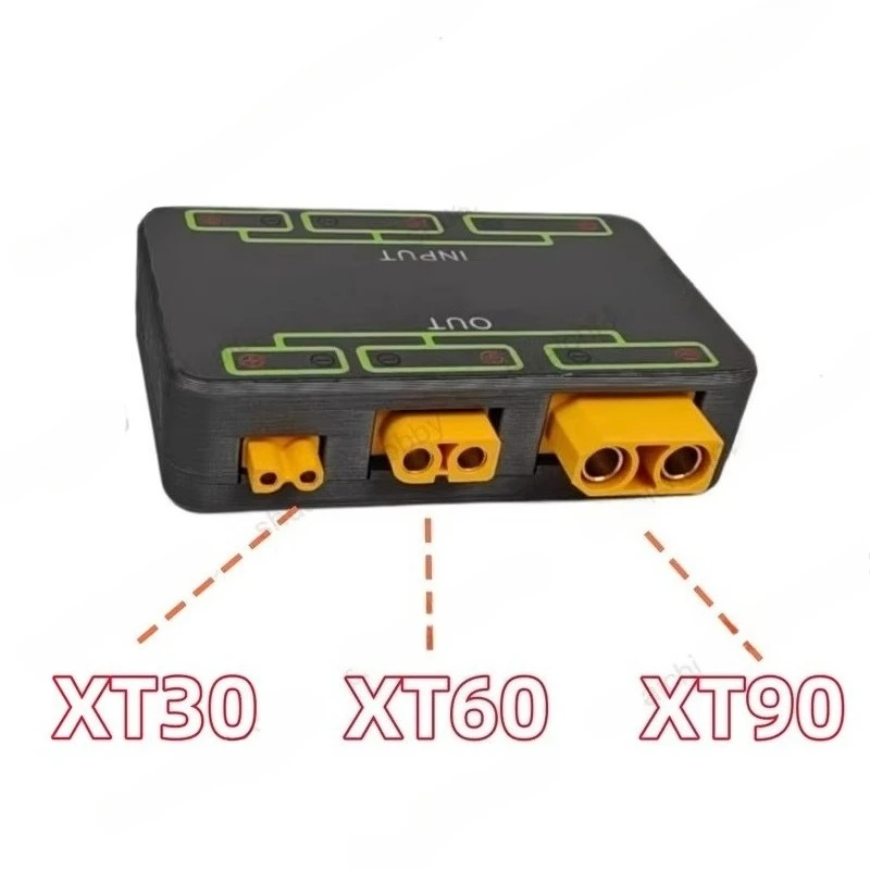 1PCS Max 100V 100A High-Current Power Distribution Board XT90/XT60/XT30 Multi-Input Adapter Module for FPV Drone DIY Accessories