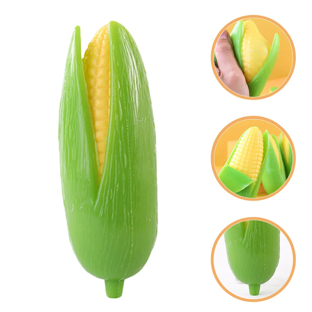 5 Pcs Corn Kneading Music Artificial Belt Stretchy Toys Squeeze Funny Stress Sensory Party Tricky Child Lovely