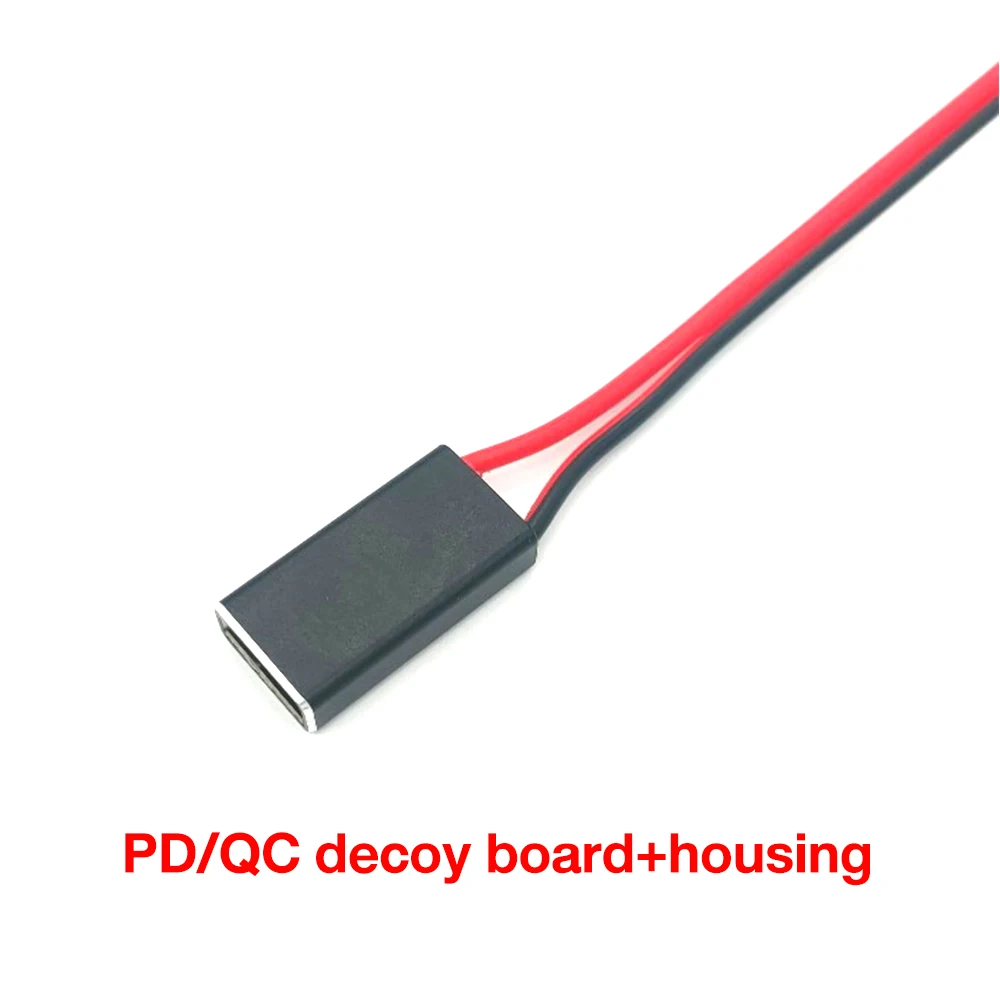 Typ-C PD2.0 PD3.0 9V 12V 15V 20V Schnelllade-Auslöser-Polling-Detektor USB-Boost-Stromversorgungs-Wechselmodul mit Gehäuse – Detail 5