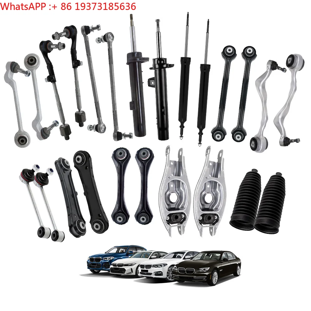 For 24Pcs Complete Suspension Kit Shock Absorber Control Arm Sway Bar Link Tie Rod OE# for BMW E90 3 Series