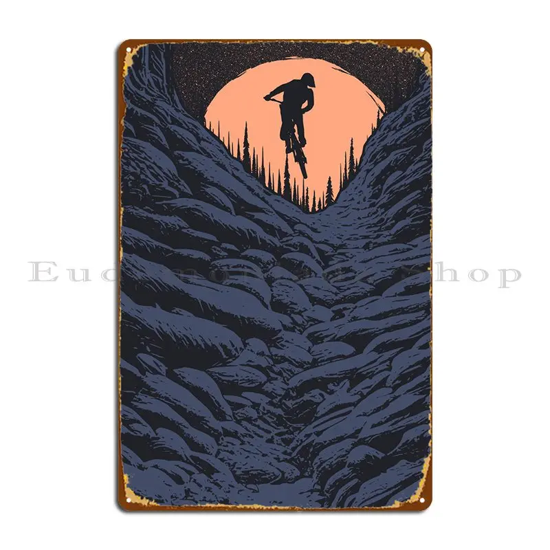 Mtb And Fixie Punk Riders Metal Plaque Poster Party Wall Decor Plaques Painting Create Tin Sign Poster