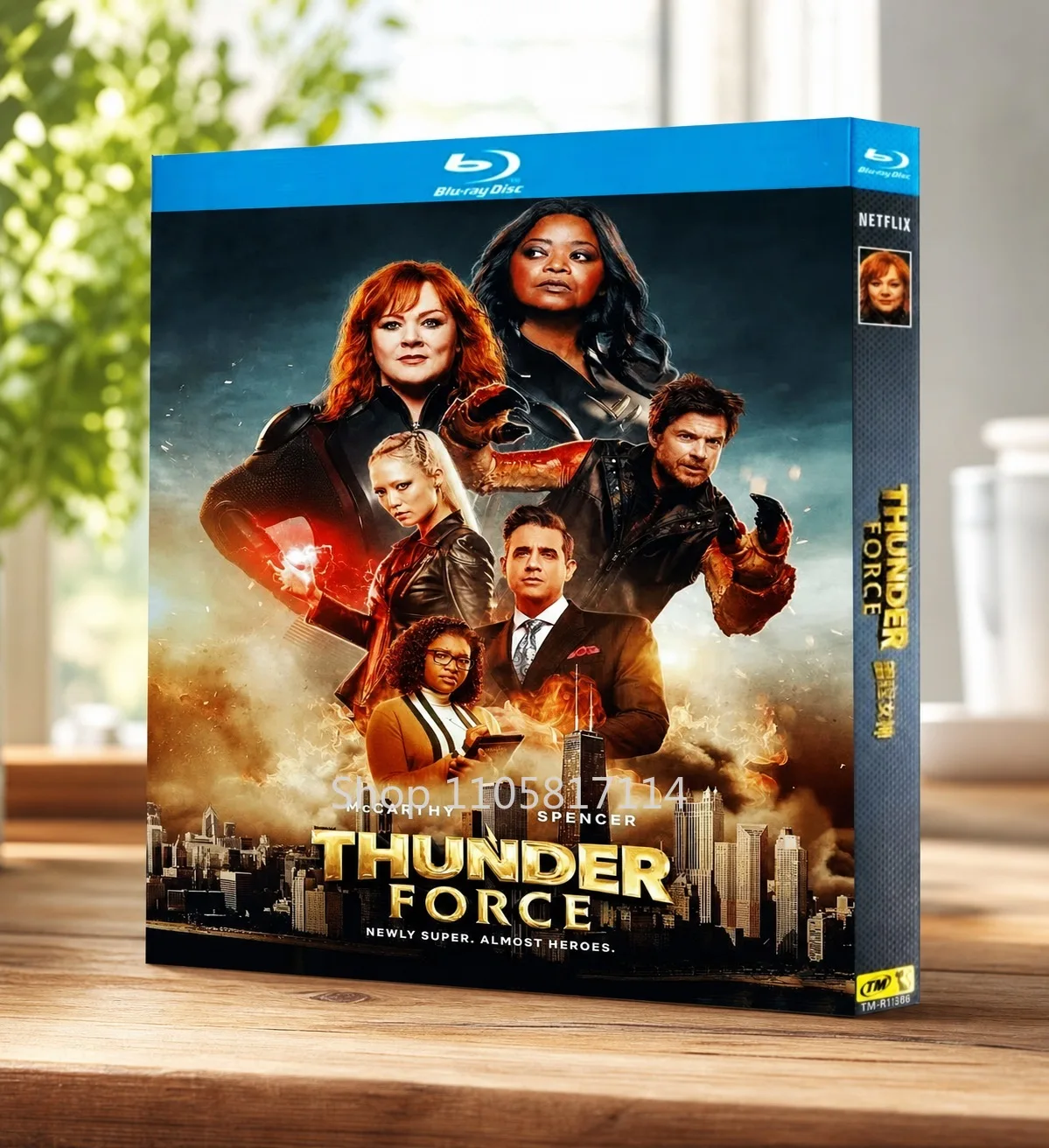 Thunder Force (2021) 1-BD Blu-ray Disc High Definition New Sealed Box Set YIHUI